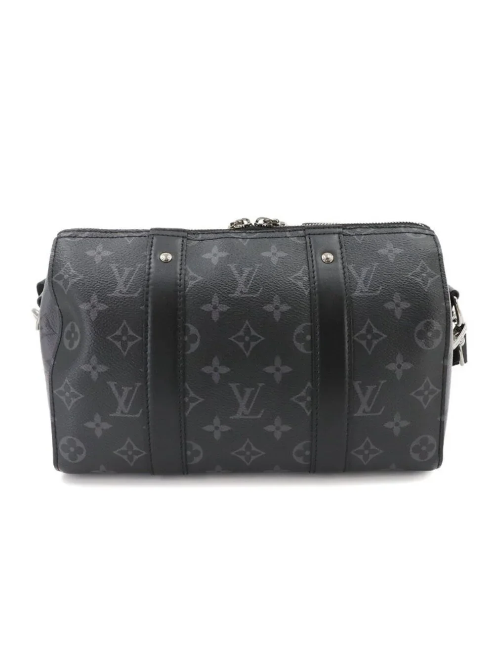 Louis Vuitton Monogram Eclipse Reverse City Keepall Shoulder Bag